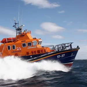 Buckie 17-37 Severn Class Lifeboat, William Blannin, viewed fro