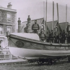 Burnham-on-sea lifeboat Self Righter class ON 138 John Godfrey