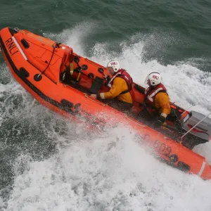 Calshot D class inshore lifeboat 248 Squardon RAF