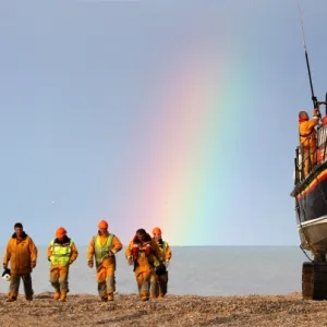 Dungeness relief mersey class lifeboat Peggy and Alex Caird