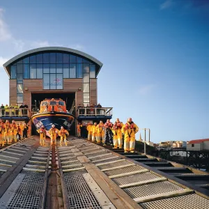 Group portrait of the Tenby crew