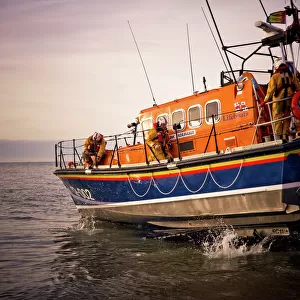 Hastings mersey class lifeboat Sealink Endeavour
