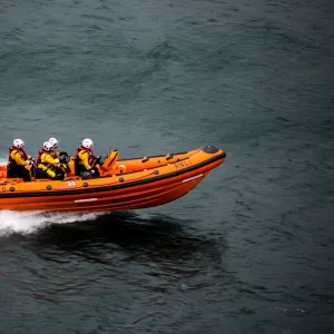 Kyle of Lochalsh Atlantic 85 inshore lifeboat Spirit of Fred Olsen B-856