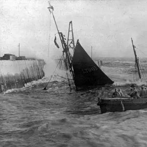 Lowestoft Norfolk and Suffolk class lifeboat Agnes Cross