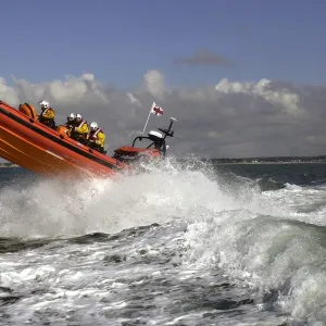 Mudeford Atlantic 85 class lifeboat Mudeford Servant