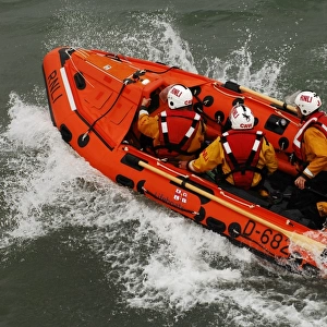 The naming ceremony of Southend on Sea D class inshore lifeboat