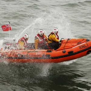 The naming ceremony of Southend on Sea D class inshore lifeboat The naming ceremony of Southend on Sea D class inshore lifeboat
