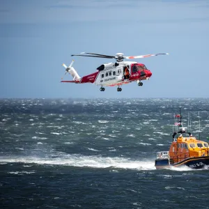 Official opening of Moelfre lifeboat station and Tamar class lifeboat Kiwi 16-25 naming ceremony