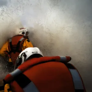 Porthcawl Atlantic 85 inshore lifeboat Rose of the Shires