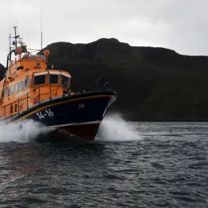 Portree trent class lifeboat Stanley Watson Barker 3