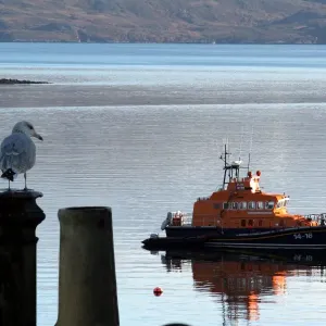 Portree trent class lifeboat Stanley Watson Barker Portree trent class lifeboat Stanley Watson Barker