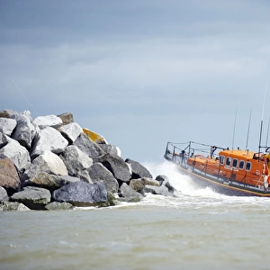 Relief Mersey class lifeboat Mary Margaret at Eastbourne