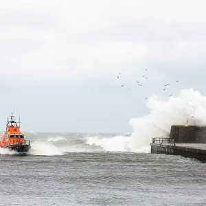 Relief trent class lifeboat Dora Foster Mcdougall in Arklow