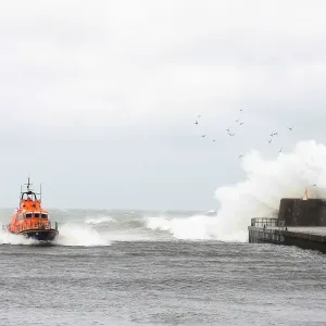 Relief trent class lifeboat Dora Foster Mcdougall in Arklow Relief trent class lifeboat Dora Foster Mcdougall in Arklow