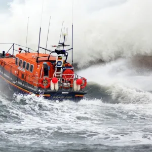 Seahouses mersey class lifeboat Grace Darling 12-16. Lifeboat