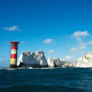 Solent lifeboats provide safety cover during the annual Round the Island Race. The Needles