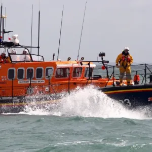 Swanage Mersey class lifeboat Robert Charles Brown Swanage Mersey class lifeboat Robert Charles Brown