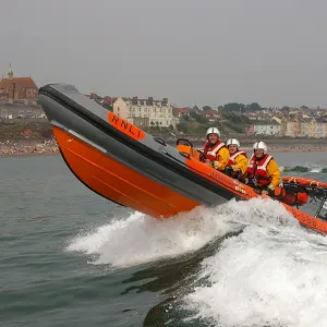 Teignmouth Atlantic 21 inshore lifeboat Frank and Dorothy