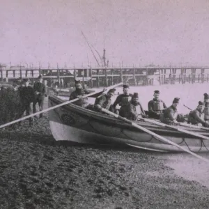 Weston-super-Mare ON 259 25ft Self Righting lifeboat ex William James Hol