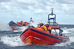 Inshore Lifeboat Prints: Aberystwyth Atlantic 85 lifeboat Spirit of Friendship