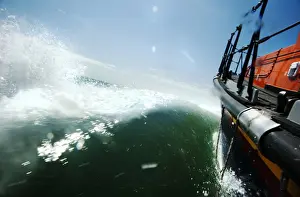 Artistic shot of Dungeness mersey class lifboat Pride and Spirit