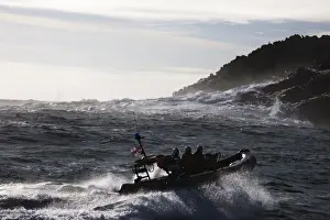 Inshore Lifeboat Prints: Baltimore Atlantic 75 inshore lifeboat Bessie B-708