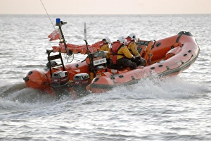 The Burnham-on-Sea Atlantic 75 class lifeboat Staines Whitfield The Burnham-on-Sea Atlantic 75 class lifeboat Staines Whitfield