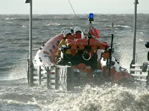 Inshore Lifeboat Prints: Burnham-on-Sea Atlantic 75 class lifeboat Staines Whitfield bein