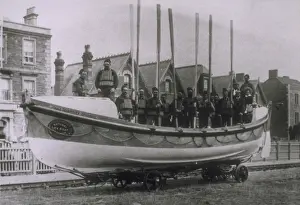 Burnham-on-sea lifeboat Self Righter class ON 138 John Godfrey