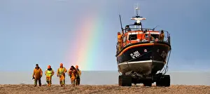 Dungeness relief mersey class lifeboat Peggy and Alex Caird