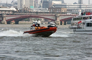 E-class lifeboat from Tower Lifeboat station on the Thames