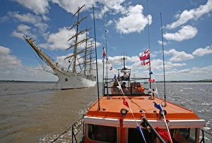 Hoylake Mersey class lifeboat Lady of Hilbre at the Tall Ships f