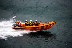 Inshore Lifeboat Prints: Kyle of Lochalsh Atlantic 85 inshore lifeboat Spirit of Fred Olsen B-856