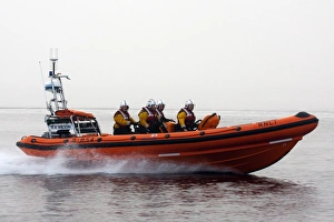 Largs Atlantic 85 class lifeboat B-854 R. A. Wilson takes up duty at Largs replacing the Atlantic 75 inshore boat