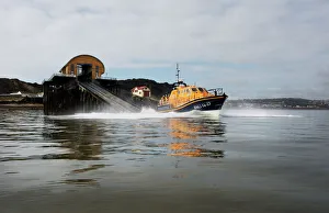 The Mumbles Tamar class lifeboat Roy Barker IV 16-27