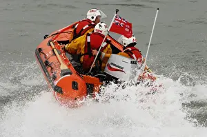 Inshore Lifeboat Prints: The naming ceremony of Southend on Sea D class inshore lifeboat