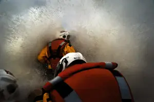 Porthcawl Atlantic 85 inshore lifeboat Rose of the Shires