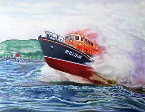 REMEMBERING THEM AS THEY PASS BY - a drawing done by artist Nick Langdon using 57 Faber Castell Polychromos coloured