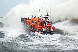 Seahouses mersey class lifeboat Grace Darling 12-16. Lifeboat