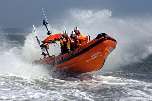 Southwold Atlantic 75 Leslie Tranmer powering through waves