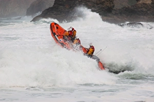 St Agnes D-class lifeboat Blue Peter IV