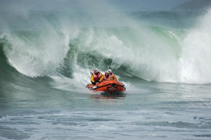 St Agnes D-class lifeboat Blue Peter IV