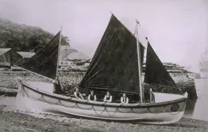 Heritage Prints: Teignmouth lifeboat Self Righter class ON 363 Alfred Staniforth
