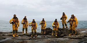 Torbay volunteer crew that were involved in the Ice Prince service. Coxswain Mark Criddle was awarded a Silver Medal as Torbay volunteer crew that were involved in the Ice Prince service. Coxswain Mark Criddle was awarded a Silver Medal as